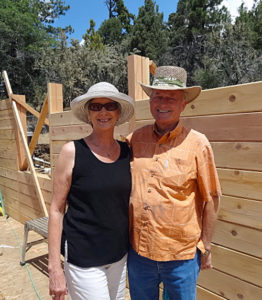 Norma and Marvin Toles, owners of Century Cedar Log Homes for over 20 years.